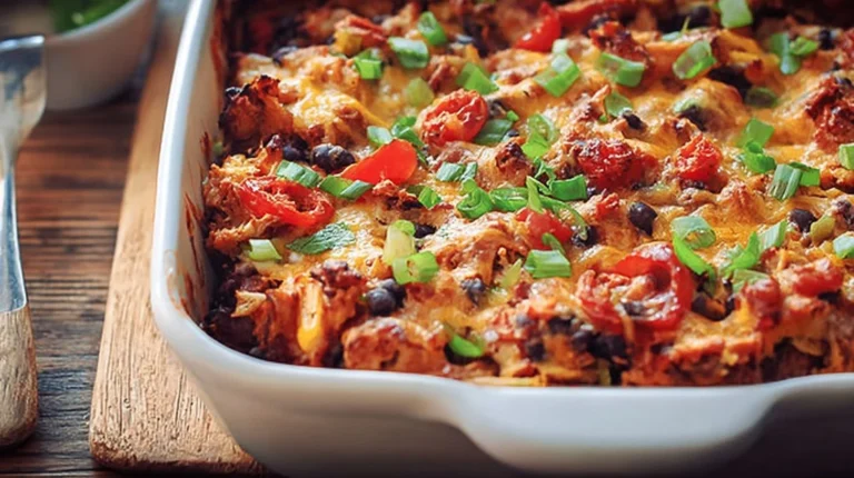 Turkey and Black Bean Bake