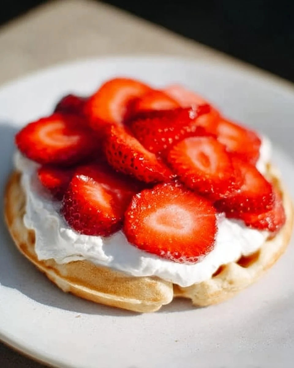 Waffle Berry Stacks